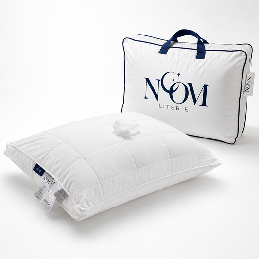 Nos Oreillers Duvet en 100% Coton et Duvet premium