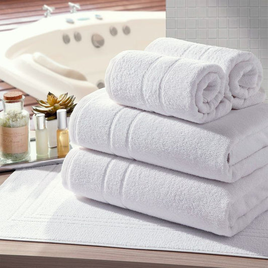 Nos Serviettes en 100% Coton Blanc
