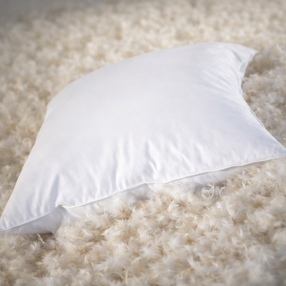 Nos Oreillers plume en 100% Coton et plume d'oie