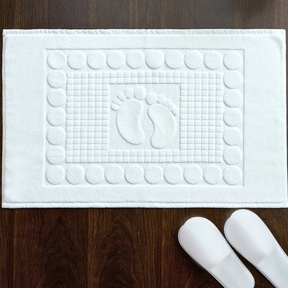 Nos Tapis de Bain 100% Coton Blanc